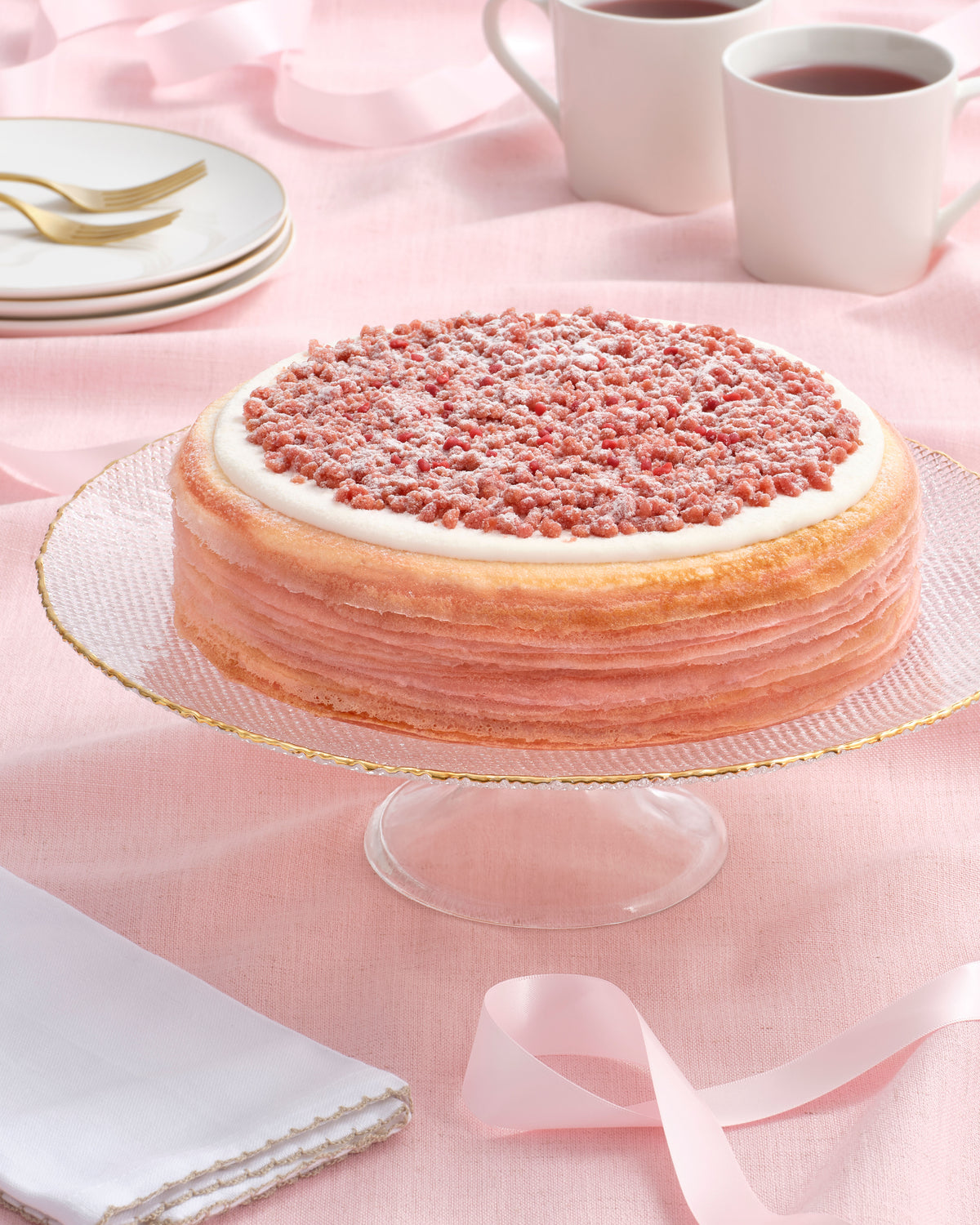 Pink Pearl Mille Crêpes - 9 inches