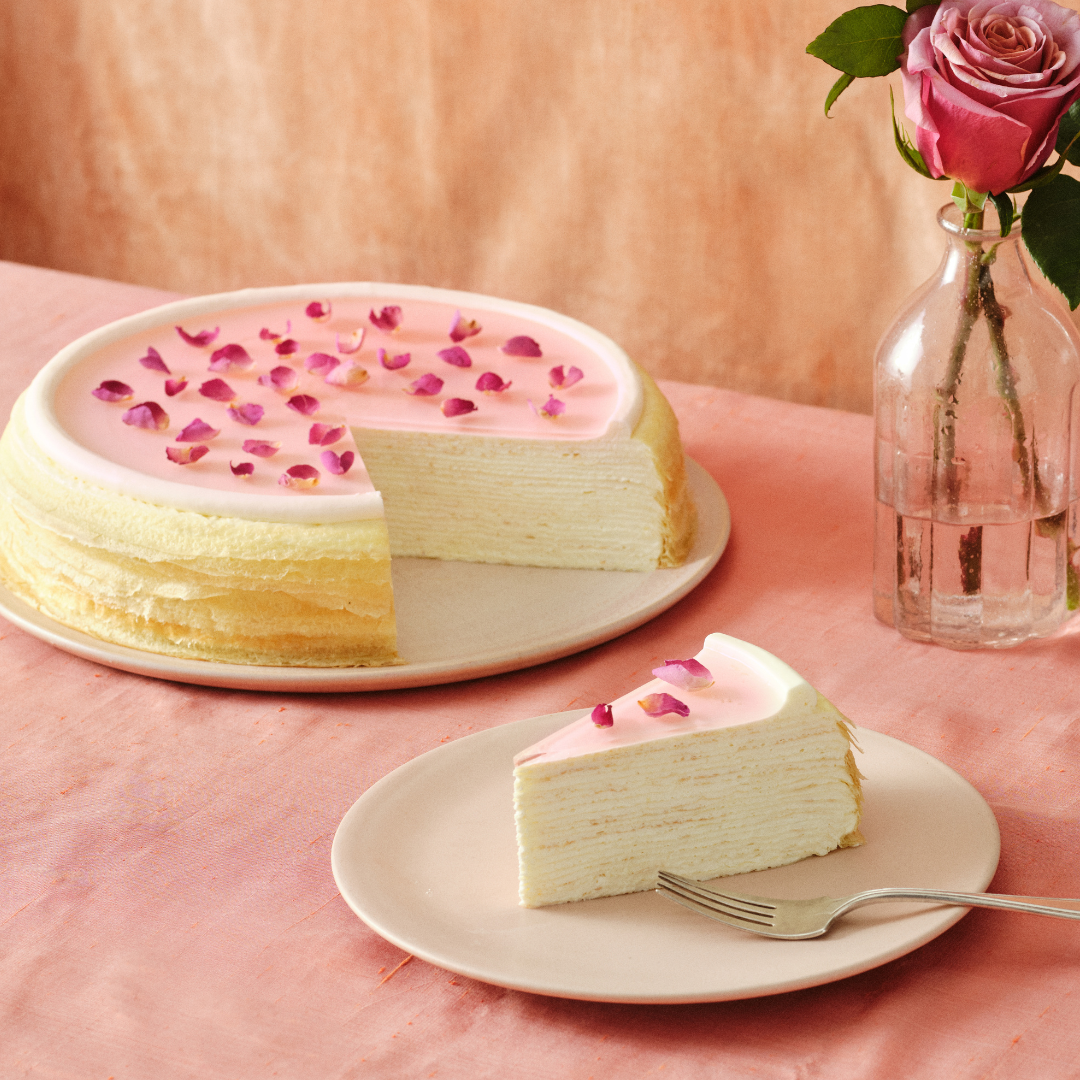 Rose Mille Crêpes - 9 inches