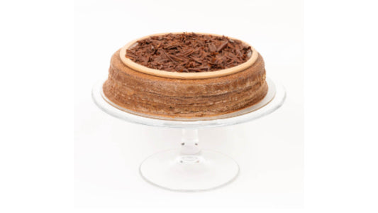 Introducing our Amedei Chocolate Mille Crêpes!