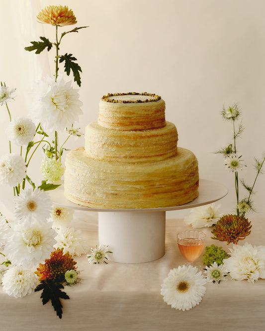 Pistachio Wedding Mille Crêpes