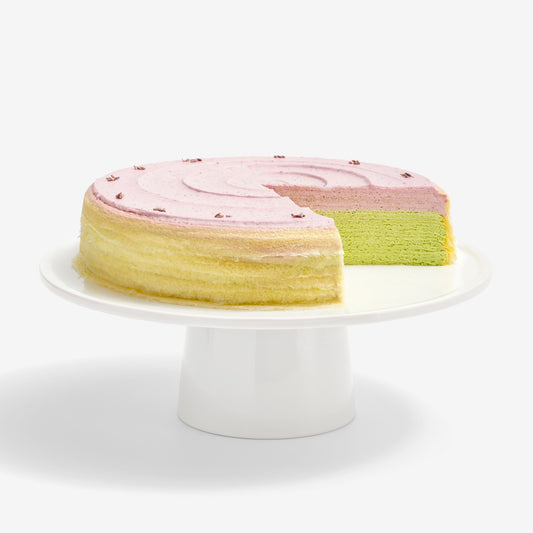 Lavender Matcha Mille Crêpes - 9 inches