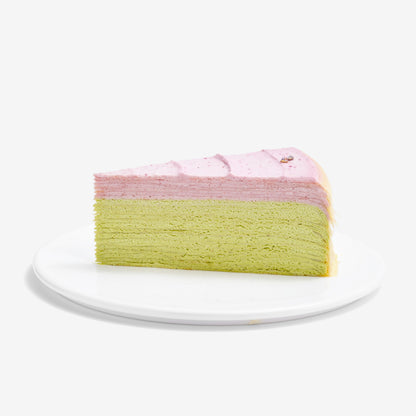 Lavender Matcha Mille Crêpes - 9 inches