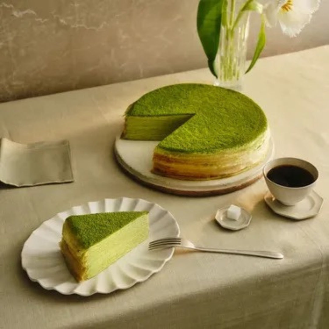 Crepes Tea Green Tea Mille Crêpes – LadyM