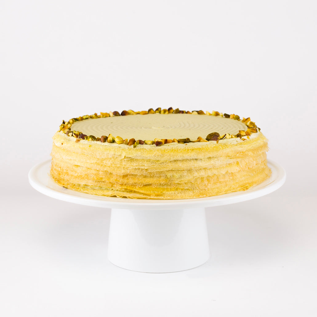 Pistachio Mille Crêpes
