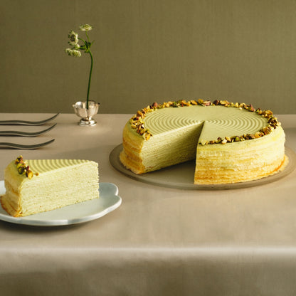 Pistachio Mille Crêpes
